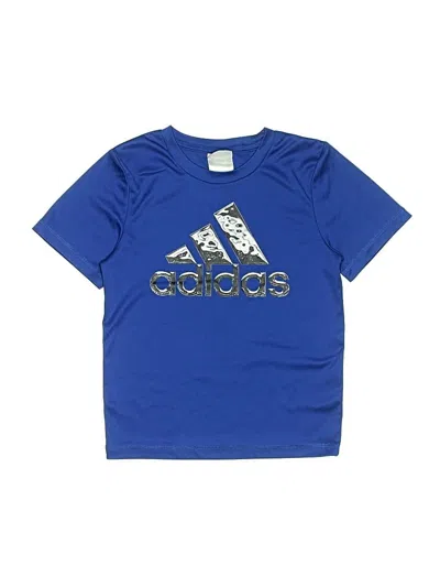 Pre-owned Adidas Originals Kids' Active T-shirt In Blue