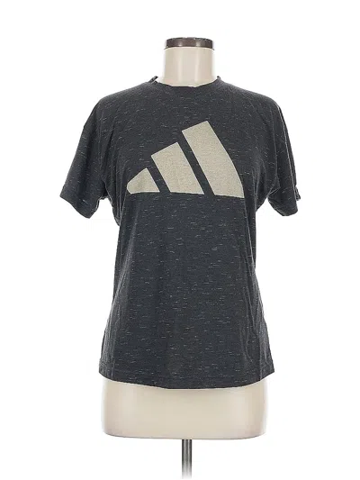 Pre-owned Adidas Originals Active T-shirt In Gray