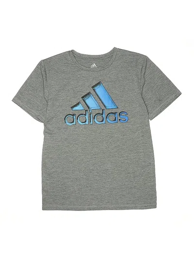 Pre-owned Adidas Originals Kids' Active T-shirt In Gray