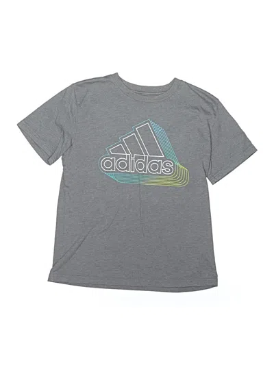 Pre-owned Adidas Originals Kids' Active T-shirt In Gray