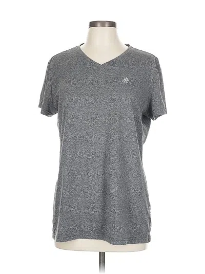 Pre-owned Adidas Originals Active T-shirt In Gray