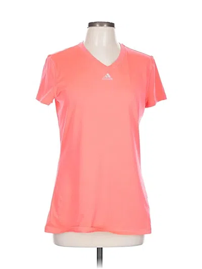 Pre-owned Adidas Originals Active T-shirt In Orange