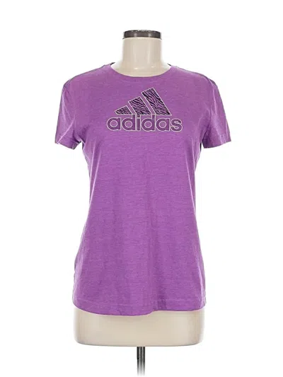Pre-owned Adidas Originals Active T-shirt In Purple