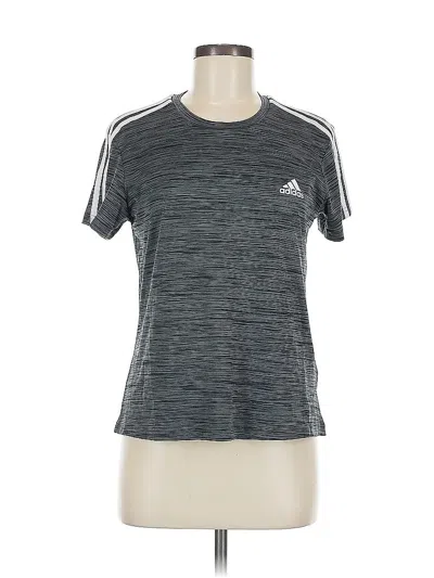 Pre-owned Adidas Originals Active T-shirt In Silver