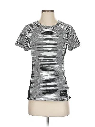 Pre-owned Adidas Originals Active T-shirt In Silver