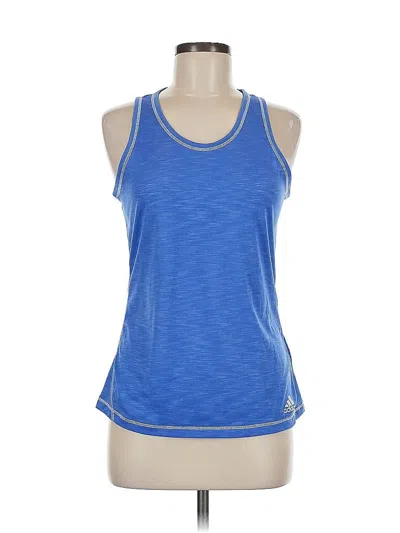 Pre-owned Adidas Originals Active Tank Top In Blue