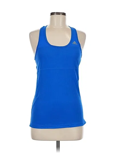 Pre-owned Adidas Originals Active Tank Top In Blue
