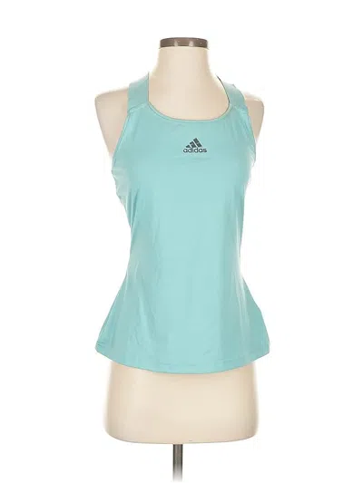 Pre-owned Adidas Originals Active Tank Top In Blue