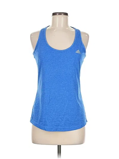 Pre-owned Adidas Originals Active Tank Top In Blue