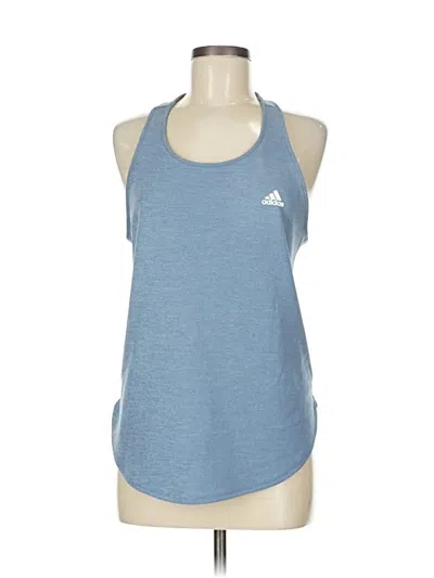 Pre-owned Adidas Originals Active Tank Top In Blue