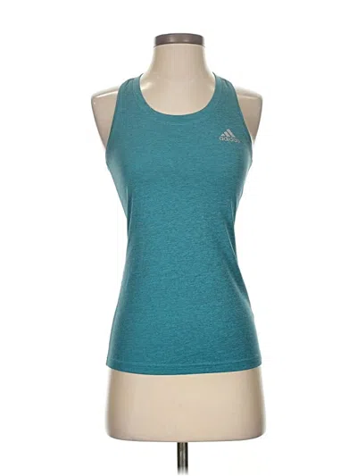 Pre-owned Adidas Originals Active Tank Top In Blue