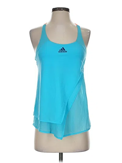 Pre-owned Adidas Originals Active Tank Top In Blue