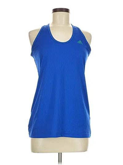 Pre-owned Adidas Originals Active Tank Top In Blue