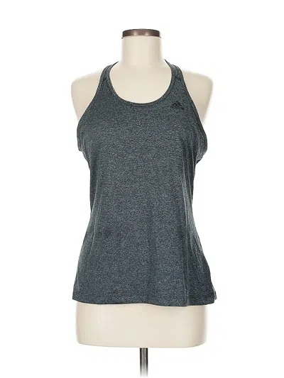 Pre-owned Adidas Originals Active Tank Top In Gray