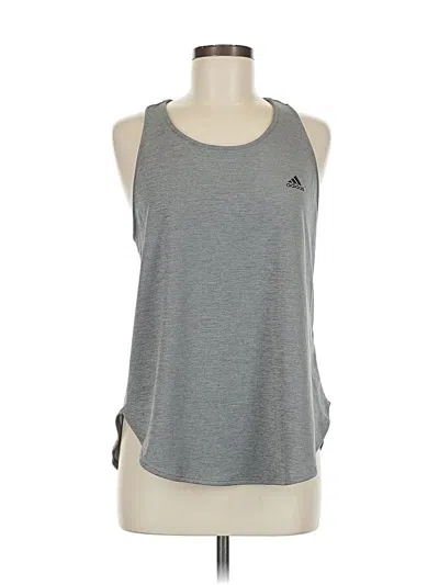 Pre-owned Adidas Originals Active Tank Top In Gray