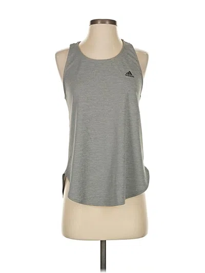 Pre-owned Adidas Originals Active Tank Top In Gray