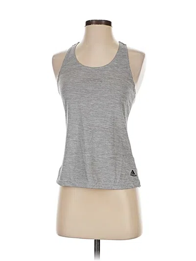 Pre-owned Adidas Originals Active Tank Top In Gray
