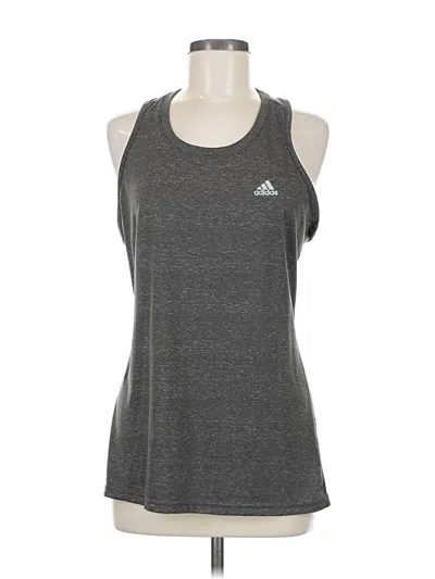 Pre-owned Adidas Originals Active Tank Top In Gray