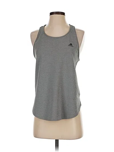 Pre-owned Adidas Originals Active Tank Top In Gray