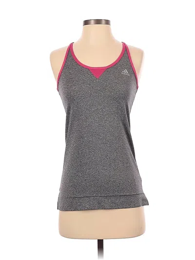 Pre-owned Adidas Originals Active Tank Top In Gray