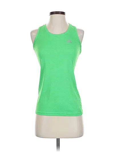 Pre-owned Adidas Originals Active Tank Top In Green