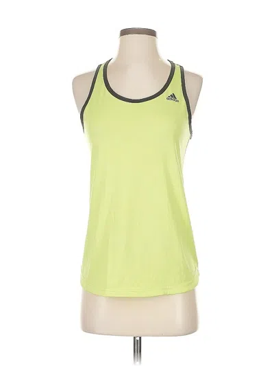 Pre-owned Adidas Originals Active Tank Top In Green