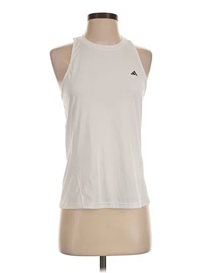 Pre-owned Adidas Originals Active Tank Top In Ivory