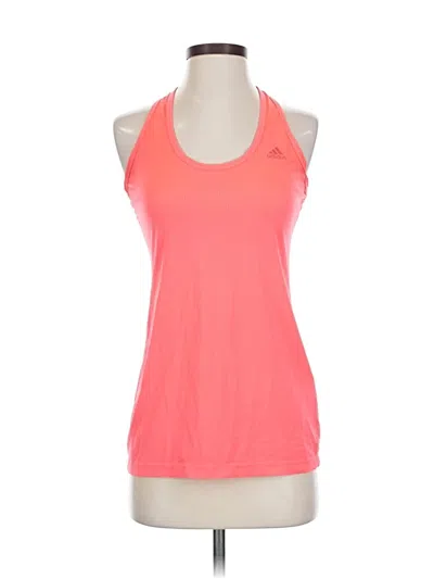 Pre-owned Adidas Originals Active Tank Top In Orange