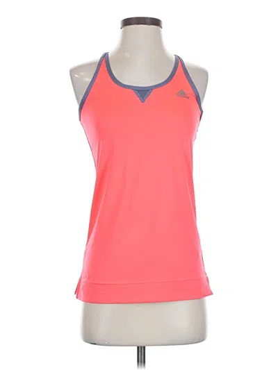 Pre-owned Adidas Originals Active Tank Top In Orange