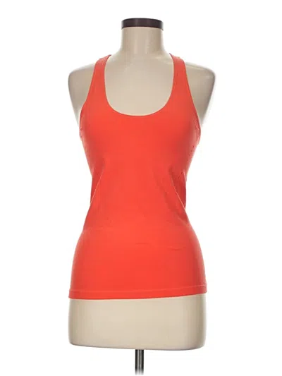 Pre-owned Adidas Originals Active Tank Top In Orange