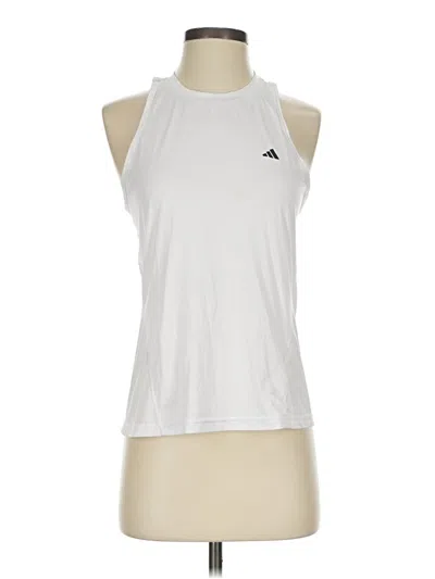 Pre-owned Adidas Originals Active Tank Top In Silver