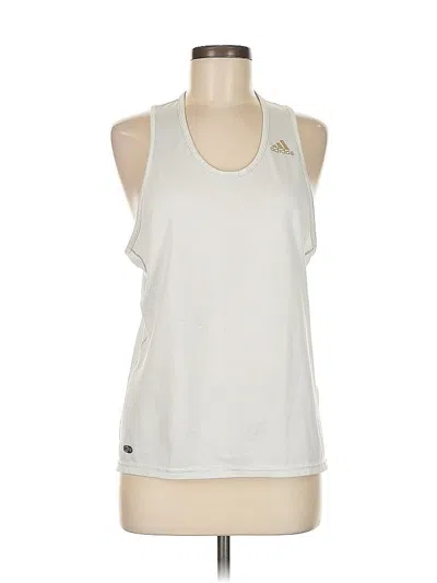 Pre-owned Adidas Originals Active Tank Top In White