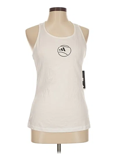 Pre-owned Adidas Originals Active Tank Top In White