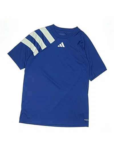Pre-owned Adidas Originals Kids' Active T-shirt In Blue