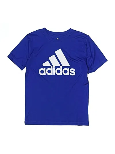 Pre-owned Adidas Originals Kids' Active T-shirt In Blue