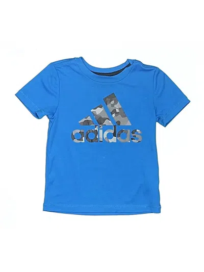 Pre-owned Adidas Originals Kids' Active T-shirt In Blue