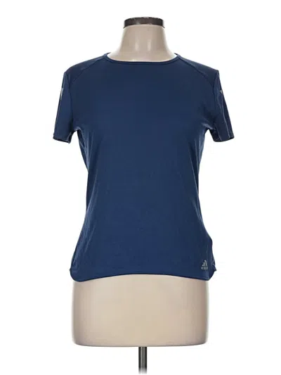 Pre-owned Adidas Originals Active T-shirt In Blue