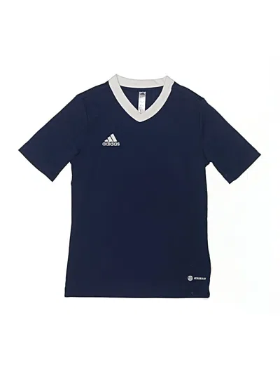 Pre-owned Adidas Originals Kids' Active T-shirt In Blue