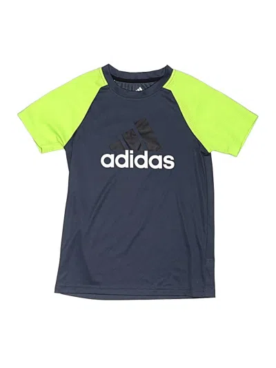 Pre-owned Adidas Originals Kids' Active T-shirt In Blue