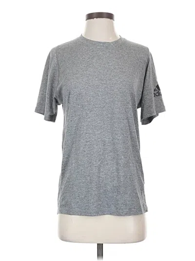 Pre-owned Adidas Originals Active T-shirt In Gray