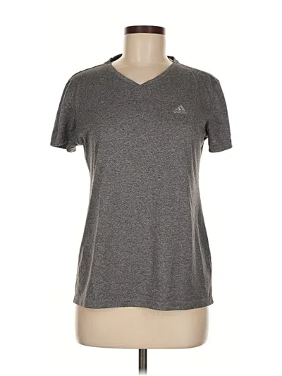 Pre-owned Adidas Originals Active T-shirt In Gray