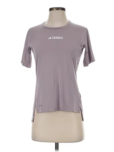 Pre-owned Adidas Originals Active T-shirt In Gray