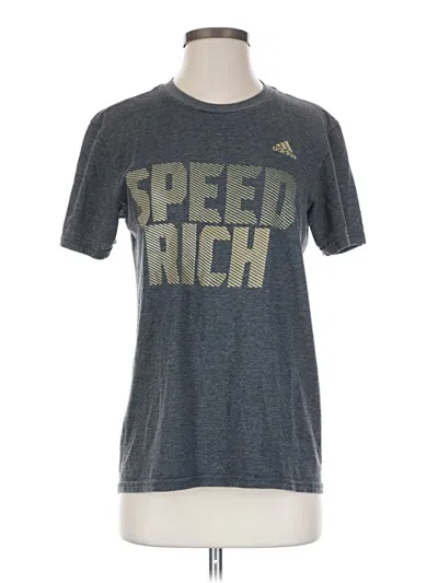Pre-owned Adidas Originals Active T-shirt In Gray