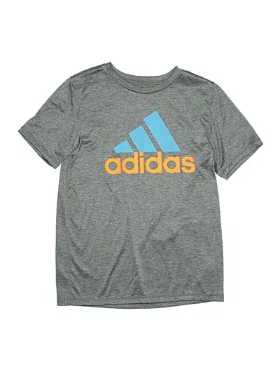 Pre-owned Adidas Originals Kids' Active T-shirt In Gray