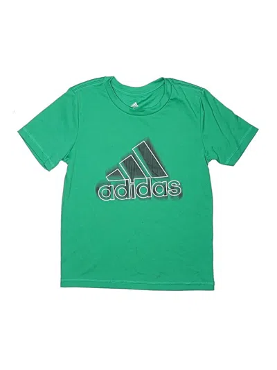 Pre-owned Adidas Originals Kids' Active T-shirt In Green