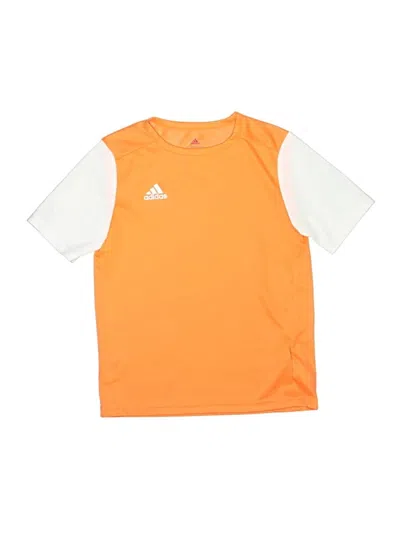 Pre-owned Adidas Originals Kids' Active T-shirt In Orange