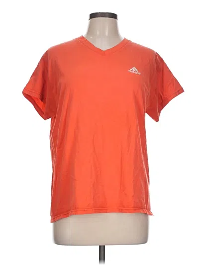 Pre-owned Adidas Originals Active T-shirt In Orange