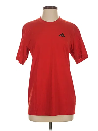 Pre-owned Adidas Originals Active T-shirt In Red