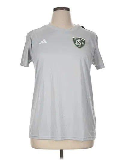 Adidas Originals Active T-shirt In Silver