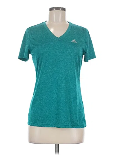 Pre-owned Adidas Originals Active T-shirt In Teal
